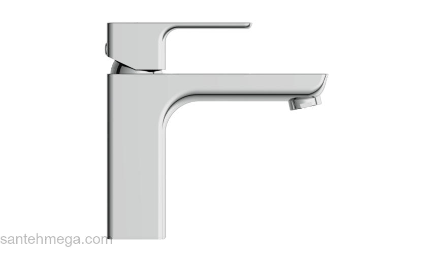 CERSANIT Смеситель GEO для раковины с клик-клак А63039. Фото