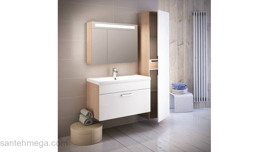 Шкаф-зеркало 80 см Mirro IDDIS MIR80N2i99. Фото