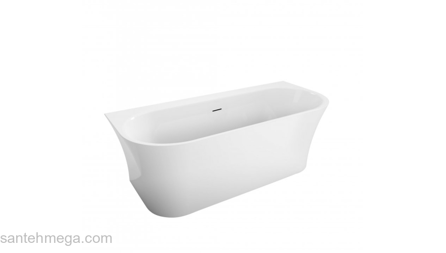 Ванна акриловая пристенная BELBAGNO BB711-1700-750. Фото