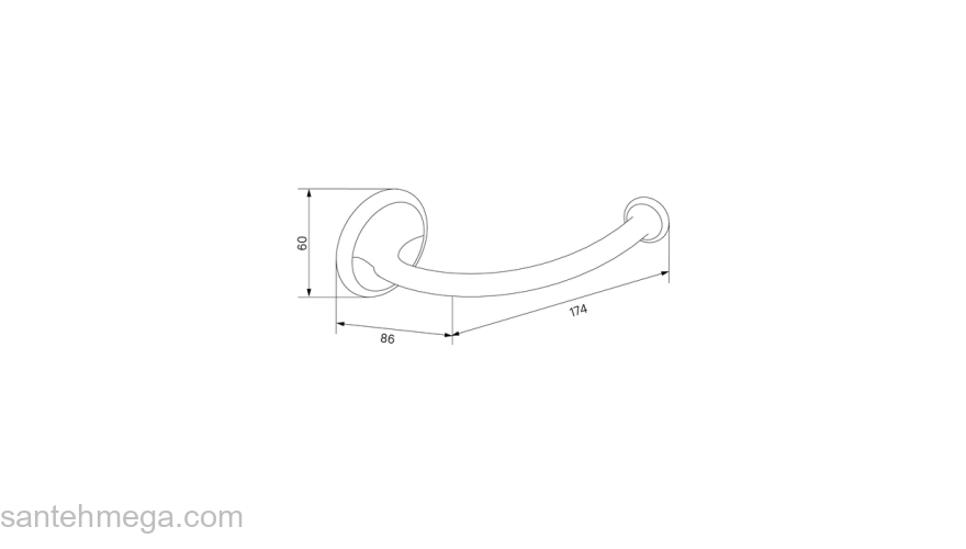 Держатель для туалетной бумаги без крышки сплав металлов Oldie бронза IDDIS OLDBR00i43 для ванной комнаты. Фото