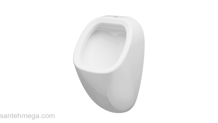 Писсуар с декором, внешний подвод воды AM.PM Spirit 2.0 C707006WP. Фото