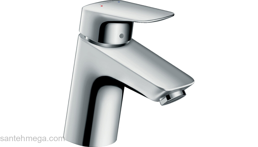 Смеситель для раковины Hansgrohe Logis 71077000. Фото