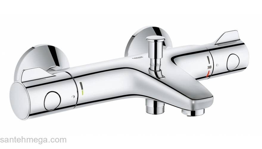 Термостатический смеситель для ванны GROHE Grohtherm 800 34576000. Фото