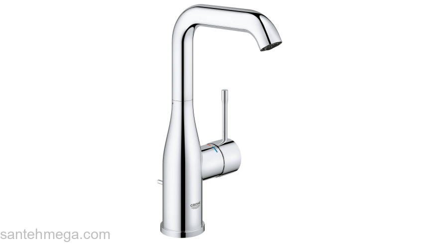 Смеситель для раковины GROHE Essence New 32628001. Фото