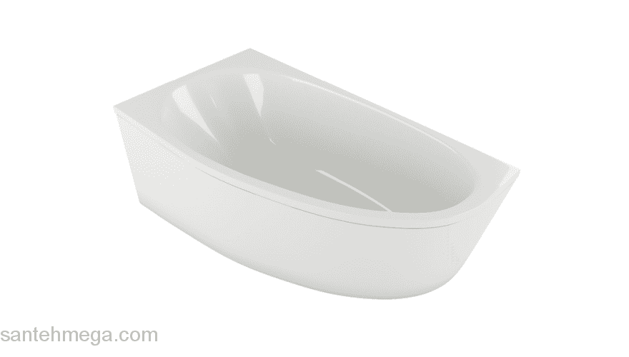 Ванна АКВАТЕК Дива 170х90 EFVADL-170. Фото