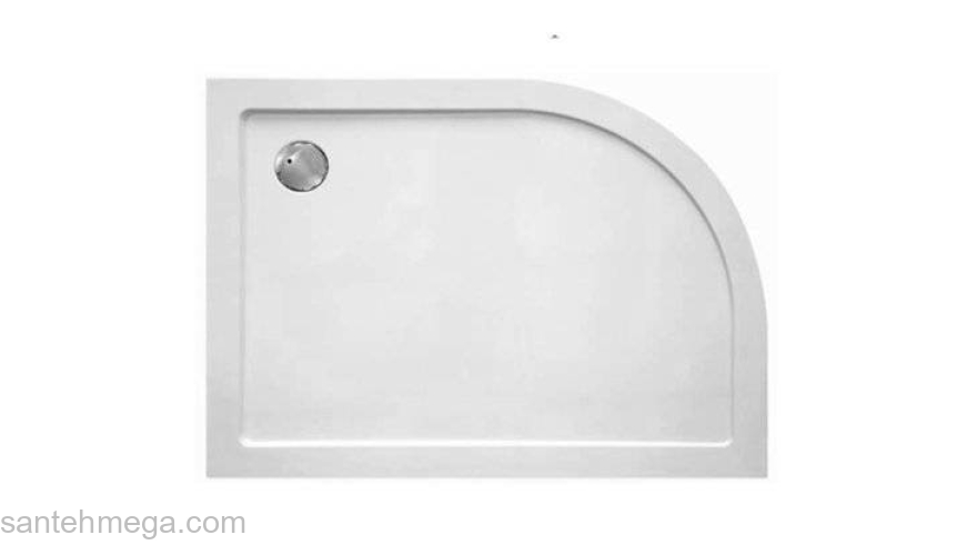 Душевой поддон SMC (стеклокомпозит) CEZARES TRAY-M-RH-120/90-550-35-W-L. Фото