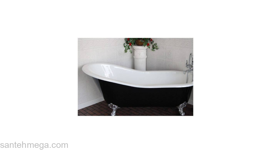 Ванна чугунная MAGLIEZZA Gracia 170х80 (ножки золото). Фото