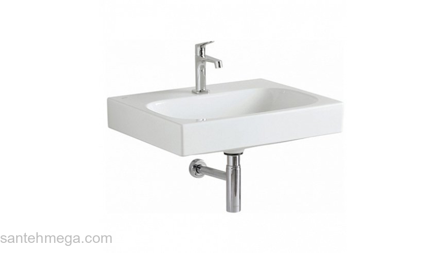 Раковина GEBERIT Citterio 60х50 500.544.01.1 без перелива. Фото