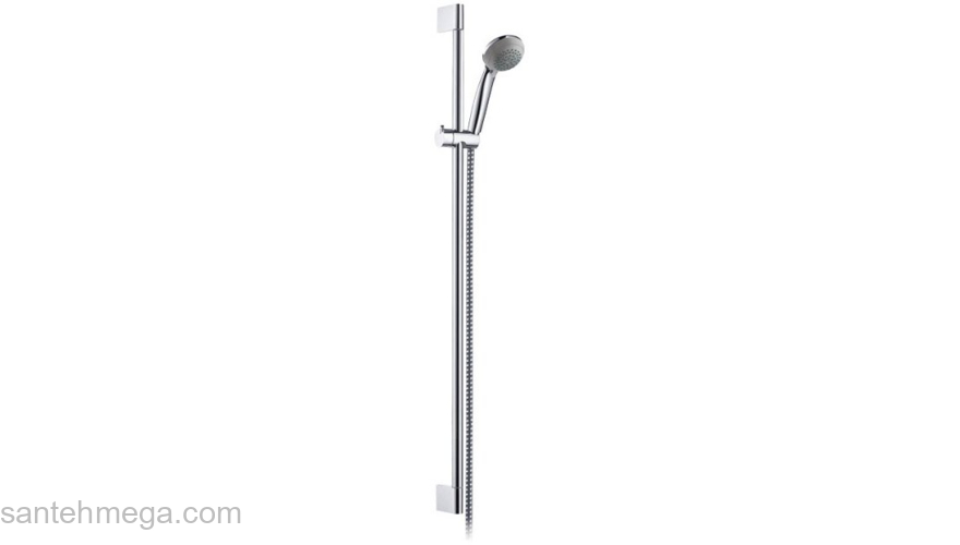 Душевой гарнитур Hansgrohe Crometta 85 90cm 1jet/Unica 27729000. Фото