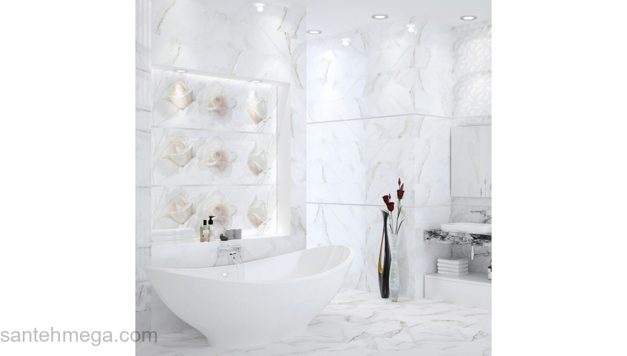 ELETTO CERAMICA 506483002 Плитка напольная Calacatta 420х420 light