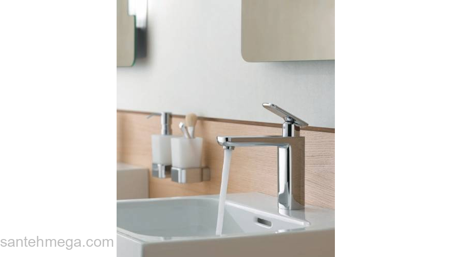 Смеситель для умывальника KLUDI E2 490230575. Фото