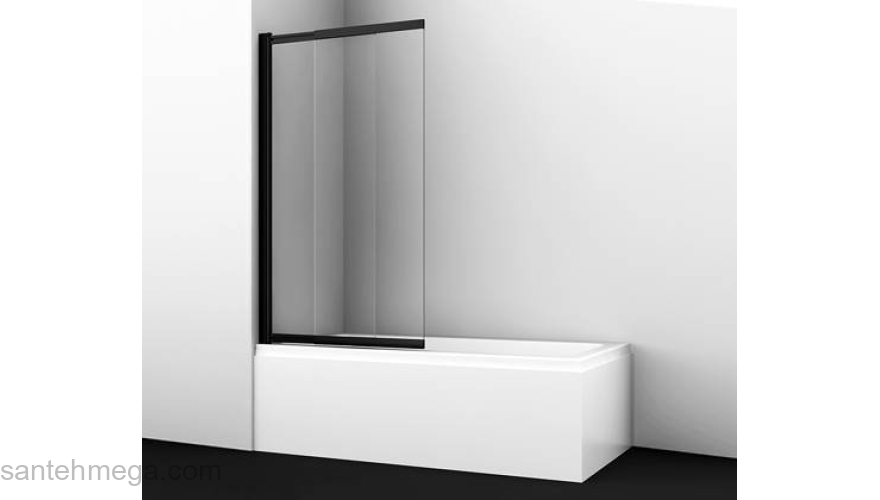 Стеклянная шторка на ванну WASSERKRAFT Dill 61S02-100. Фото