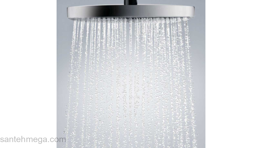 Верхний душ Hansgrohe Raindance Select E300 2jet (хром) 27385000. Фото