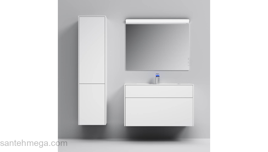 База под раковину подвесная 100 см, 3 ящика, белый матовый AM.PM Inspire 2.0 M50AFHX1003WM. Фото