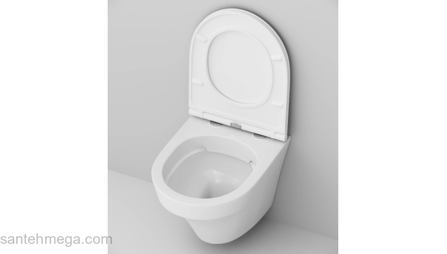 Унитаз подвесной безободковый FlashClean AM.PM Inspire C501700WH. Фото