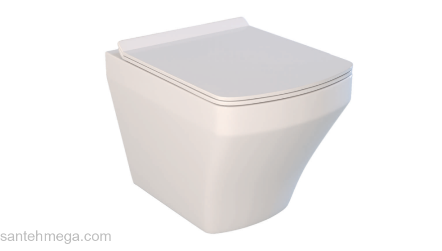 SOLE STILL 2 Безободковый унитаз подвесной с сиденьем Soft-close. Фото