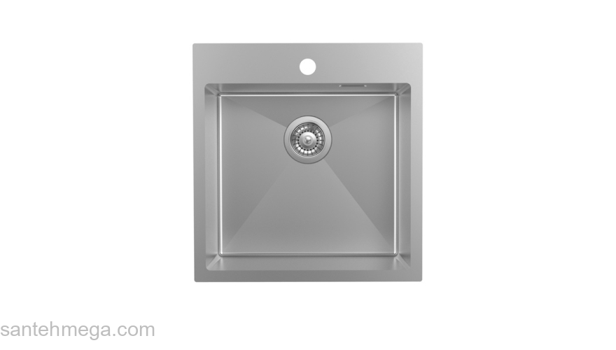 Мойка нерж. сталь сатин 490*510 Haze IDDIS HAZ49S0i77. Фото