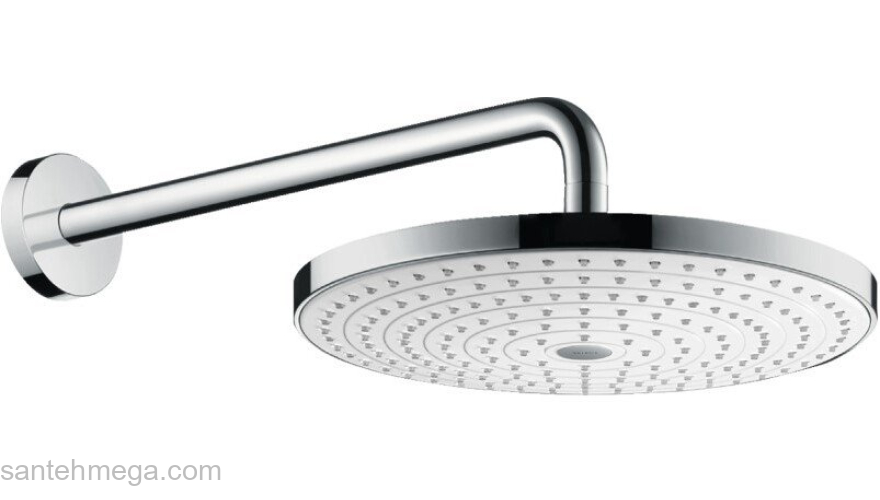 Верхний душ Hansgrohe Raindance Select S 300 2jet белый/хром 27378400. Фото