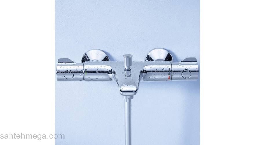 Термостатический смеситель для ванны GROHE Grohtherm 800 34576000. Фото