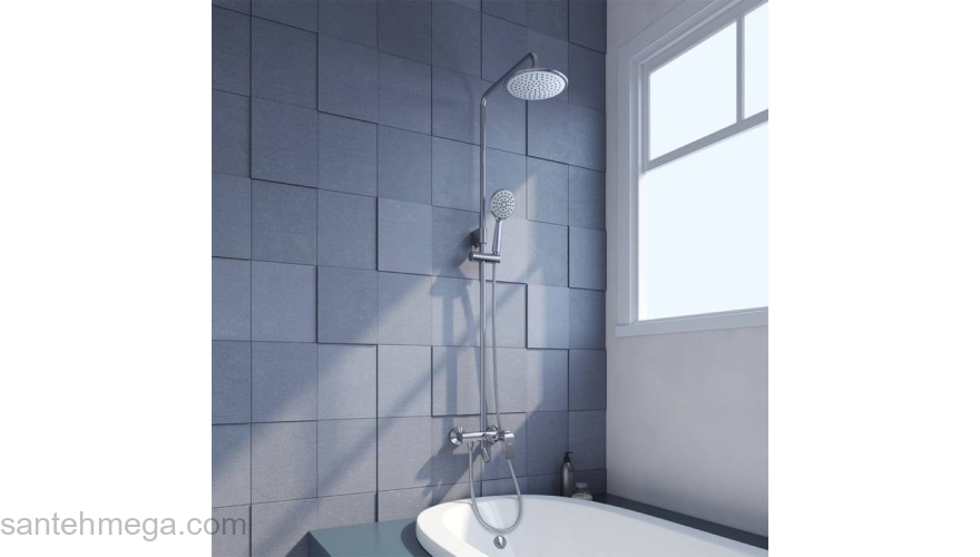 Смеситель с верхним душем Chip IDDIS CHISB1Fi06. Фото