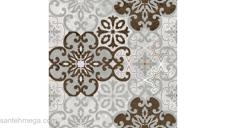 CERSANIT 16081 Керамический гранит Alrami 420х420 многоцветный. Фото