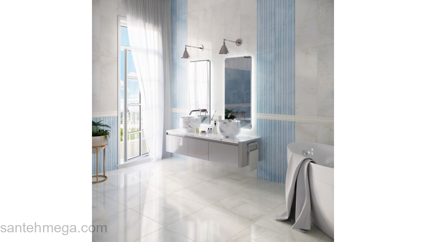 Gracia Ceramica 010403001275 Керамический гранит Stazia 600х600 turquoise 01. Фото