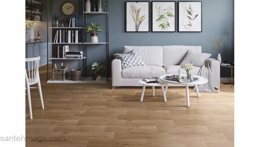 CERSANIT 16692 Керамический гранит Maplewood 185х598 коричневый. Фото