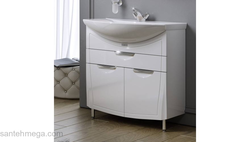 Тумба с раковиной ALAVANN Monaco 80. Фото