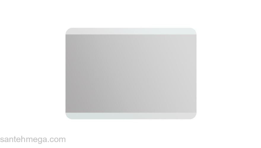 Зеркало с встроенным светильником и кнопочным выключателем BELBAGNO SPC-CEZ-700-700-LED-BTN. Фото