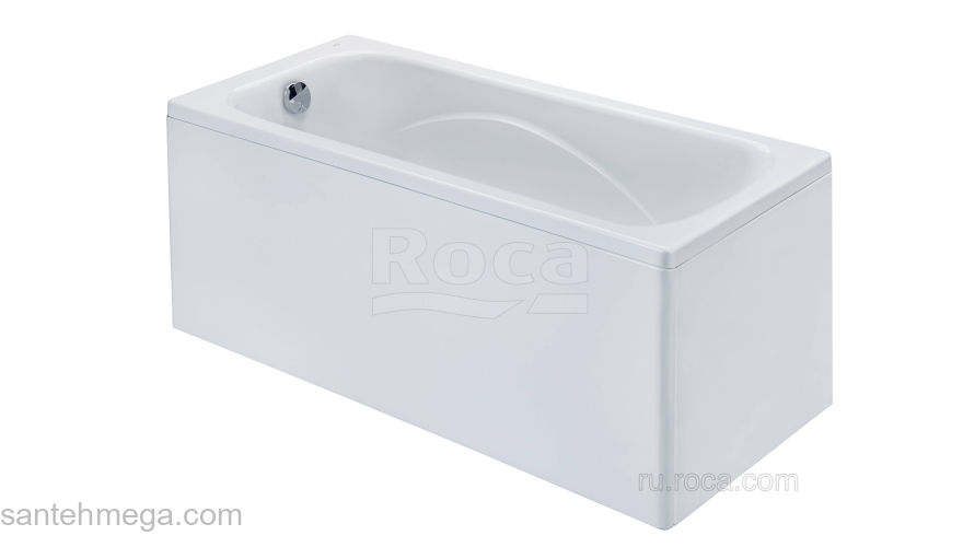 Ванна ROCA Line 150х70 прямоугольная белая ZRU9302982. Фото