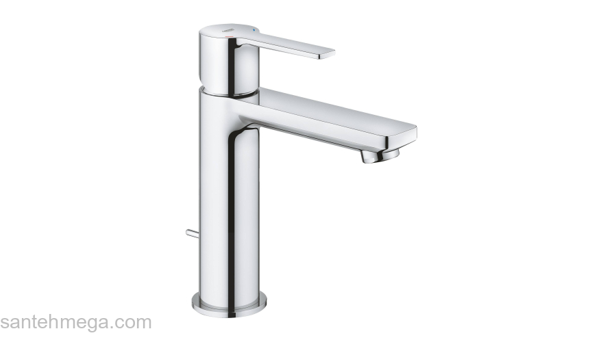 GROHE 32114001 Lineare New Смеситель однорычажный для раковины, сливной гарнитур, размер S. Фото