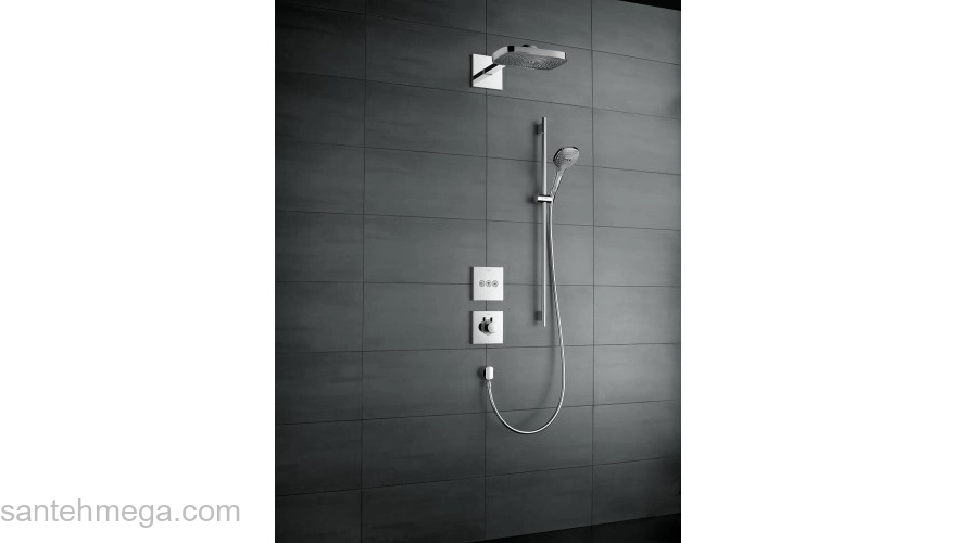 HANSGROHE  ShowerSelect Зап. вент./3 потреб. BBR 15764700, матовый белый. Фото