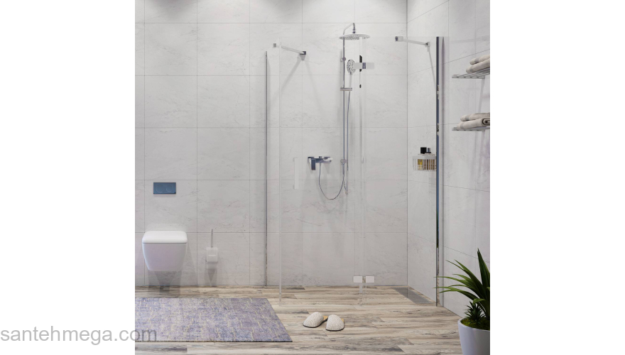 Душевой уголок WASSERKRAFT Aller 10H10RWHITE. Фото