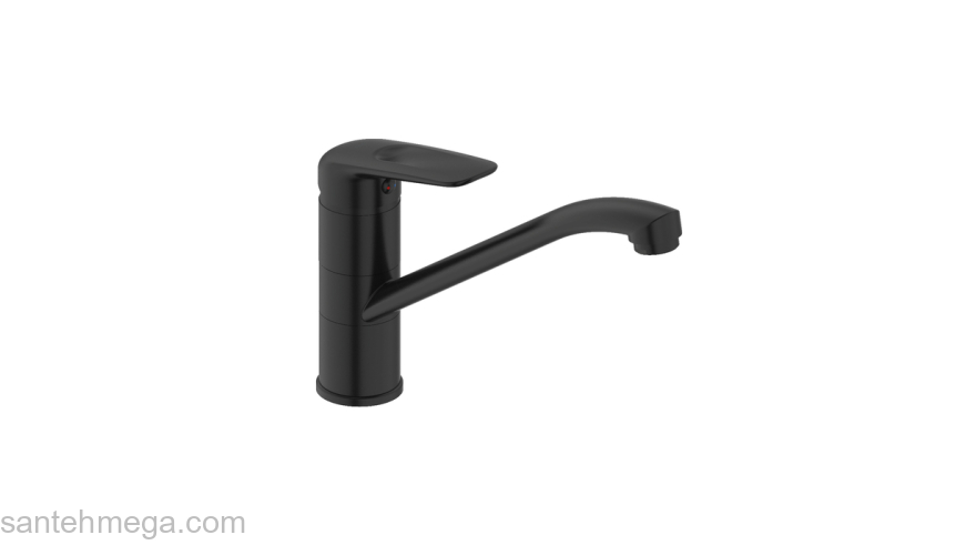 Смеситель для кухни черный матовый Male IDDIS MALBL00i05. Фото