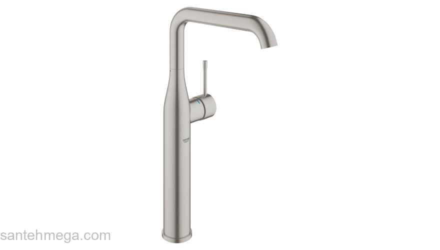 GROHE 32901DC1 Essence New Смеситель однорычажный для свободностоящей раковины U-излив, гладкий корпус. Фото