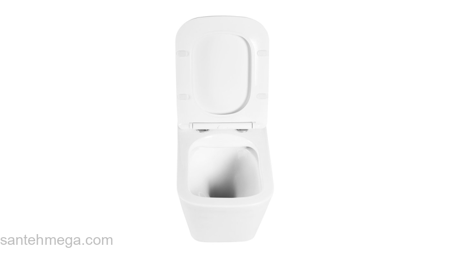 Унитаз подвесной безободковый BELBAGNO Due BB3103CHR. Фото