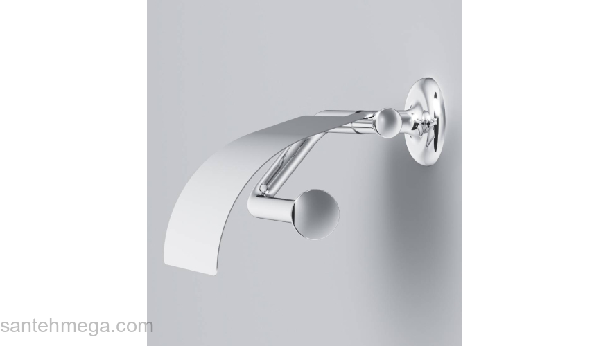 Держатель для туалетной бумаги с крышкой AM.PM Like A80341500 для ванной комнаты. Фото