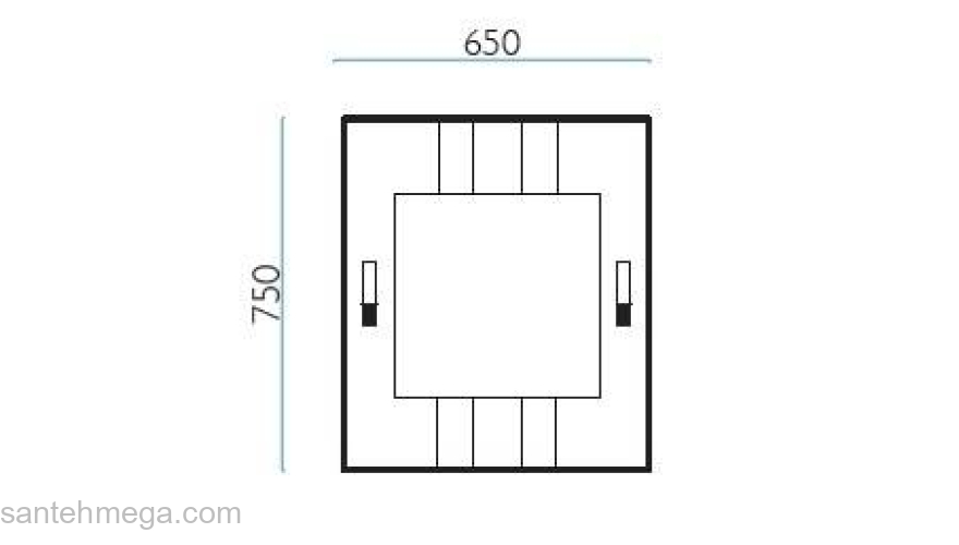 Зеркало МИР СТЕКЛА MS-303. Фото