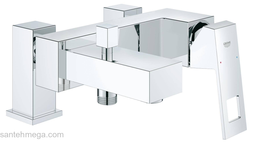 Смеситель для ванны GROHE Eurocube 23143000. Фото