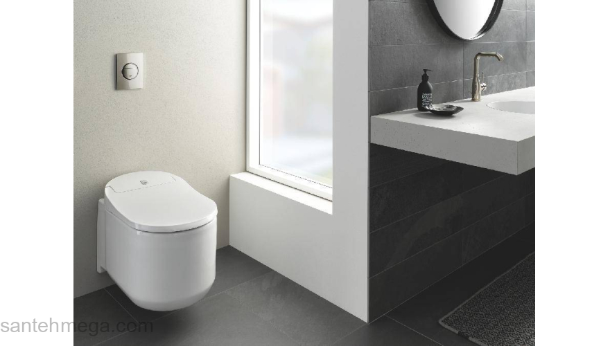 GROHE 32628BE1 Essence+ Смеситель для раковины с высоким изливом, сливной гарнитур. Фото