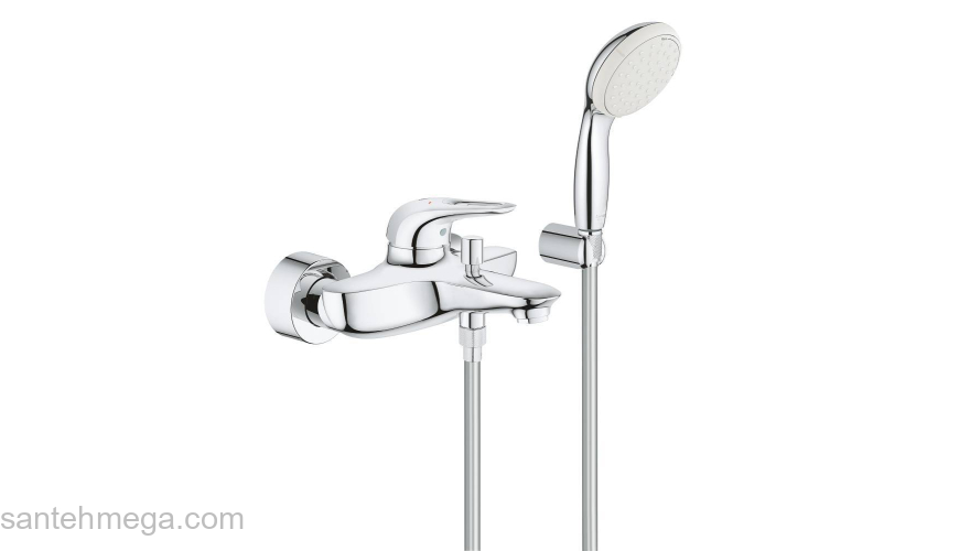 GROHE 3359230A Eurostyle 2015 Смеситель для ванны с душевым набором. Фото