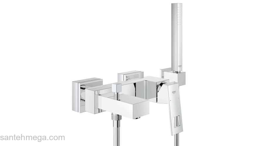 Cмеситель для ванны GROHE Eurocube 23141000. Фото