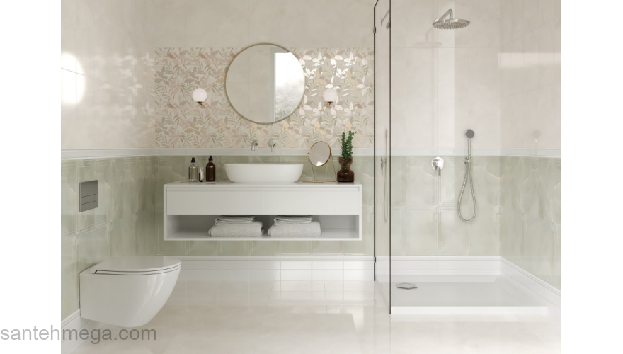 Unitile 010400000964 Керамический гранит Флора 400х400 бежевый 01. Фото