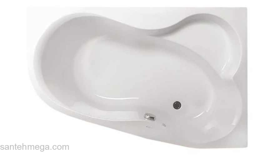 Ванна акриловая VAGNERPLAST Melite 160 VPBA163MEL3LX-01. Фото