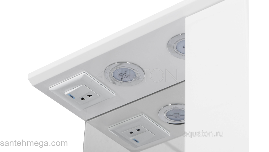 Зеркальный шкаф Aquaton Панда 50 правый 1A007402PD01R. Фото