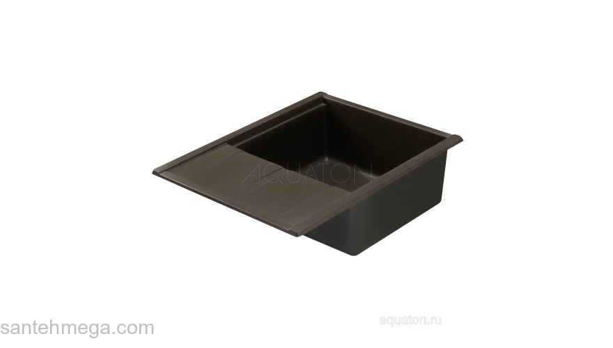Мойка для кухни Aquaton Делия 65 кофе 1A718632DE280. Фото