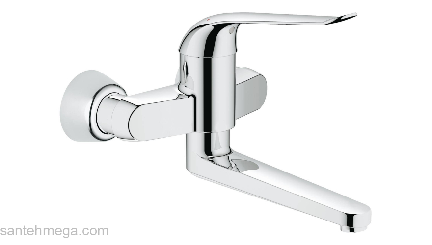 Смеситель для раковины GROHE Euroeco Special 32773000. Фото