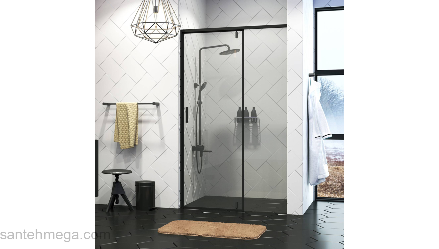 Душевая дверь WASSERKRAFT  Elbe 74P04. Фото