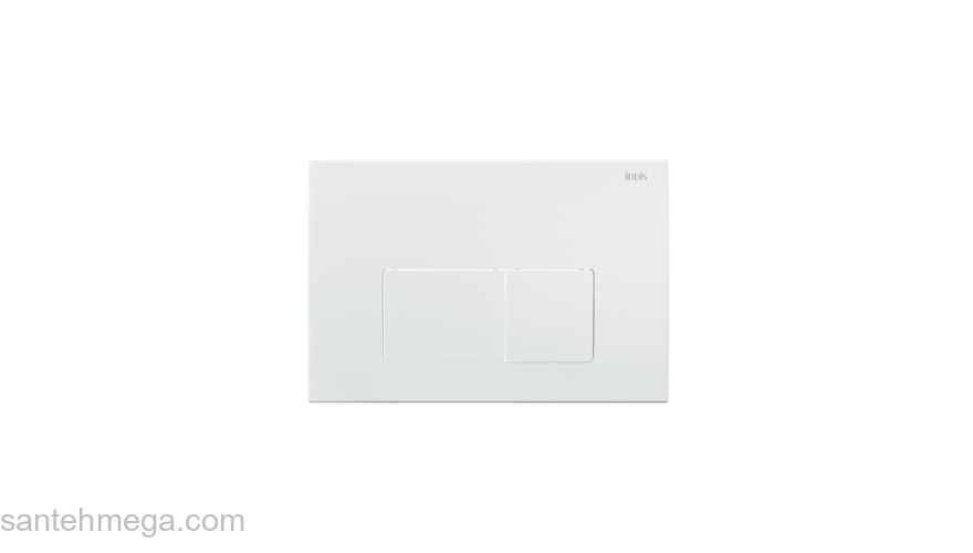 Комплект 2 в 1: инсталляция и клавиша смыва белая Optima Home IDDIS OPH0000i32K. Фото