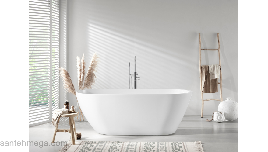 Ванна акриловая AZARIO BELLAGO 1700х700х600 отдельностоящая AZ-М722. Фото